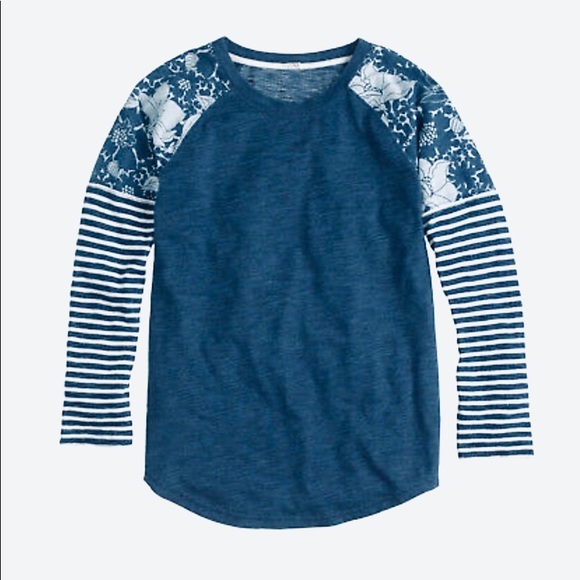 J.Crew 3/4 length tee - Picture 2 of 8